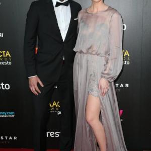 Tim  Kristina Ross at the 5th AACTA awards in Sydney