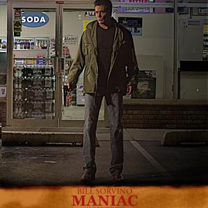 Poster for MANIAC Produced by Sam Borowski Maria Rusolo and Edward Kruglik Coming soon to a festival and a theater near you 