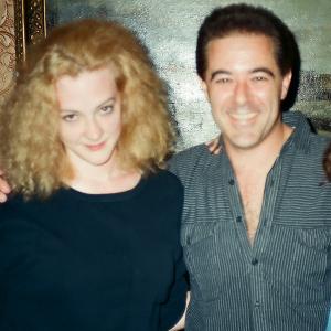 May 1990 Arrive Alive  Cast Wrap Party Warren with Joan Cusack