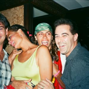 Arrive Alive 1990 Cast wrap party with native American actors in the film