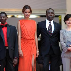 Mahamat-Saleh Haroun, Florence Stern, Anaïs Monory and Souleymane Démé at event of Grigris (2013)