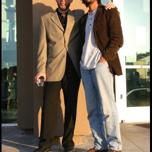 B. R. Tatalovic with director Ammar Rasool (2009).