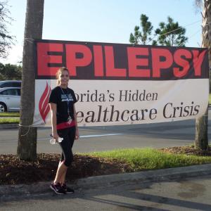 Epilepsy Walkathon North Naples Regional Park Nov 2013