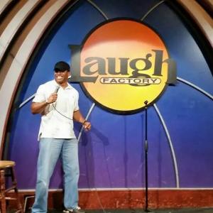 Mandell Frazier at event of 35th Annual Free Thanksgiving Day Feast Laugh Factory  Hollywood CA