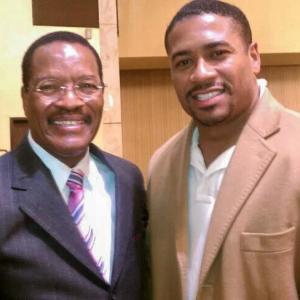 Bishop Charles E. Blake (Pastor of West Angeles COGIC) and Mandell Frazier (West Angeles COGIC - Los Angeles, CA)