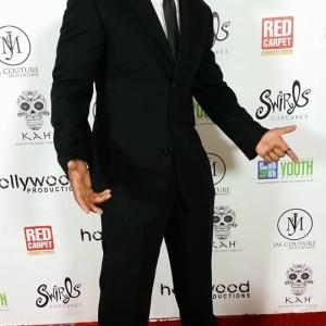 Mandell Frazier on the Red Carpet at event of Ocean Style Magazine Fashion Showcase LA Kickoff