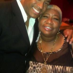 Comedienne Luenell and Mandell Frazier at event of Directors Guild of Americas A Celebration of African American Television Directors Directors Guild of America  Los Angeles CA
