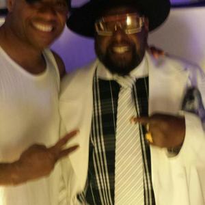 Grammy Award winner George Clinton and Mandell Frazier at event of 