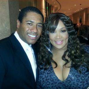 Kym Whitley and Mandell Frazier at event of ABCs 24th Annual Gala The Talk of the Town The Beverly Hilton  Beverly Hills CA