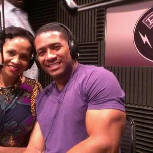 Actress/Radio Talk Show host Millena Gay and Mandell Frazier on RMConair's 
