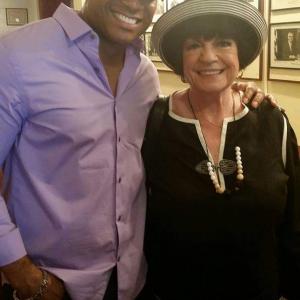 ActressComedienne JoAnne Worley and Mandell Frazier at event of the 2015 Emmy Awards Celebrity Gifting Suite  American Legion Post 43  Hollywood CA