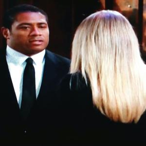 Still of Melissa Ordway and Mandell Frazier in CBS's 