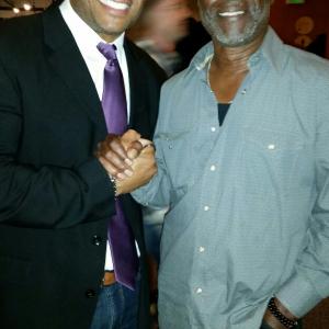 Glynn Turman and Mandell Frazier at event of Tim Story Tribute Event Directors Guild of America  Hollywood CA