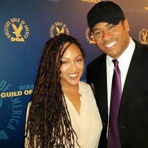 Meagan Good and Mandell Frazier at event of Tim Story Tribute Event Directors Guild of America  Hollywood CA