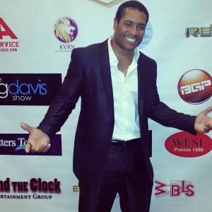 Mandell Frazier on the Red Carpet at event of the 30th Annual Stellar Gospel Music Awards Showcase Hampton Inn  Suites Tropicana Event Center  Las Vegas NV