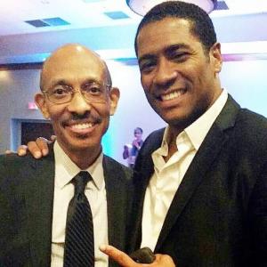 Dr. Leonard Scott (Founder & President of Tyscot Records) and Mandell Frazier at event of the 30th Annual 