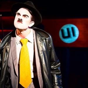 Rolandos Liatsos as Arturo Ui in the play The Resistible rise of Arturo Ui