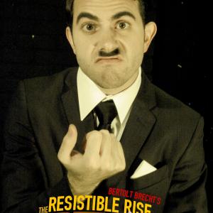 Rolandos Liatsos as Arturo Ui in Brechts play The Resistible rise of Arturo Ui