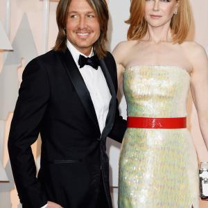 Nicole Kidman and Keith Urban at event of The Oscars 2015