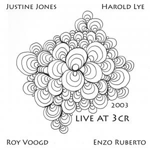 Cover of Justine Jones /Harold Lye CD Live at 3CR