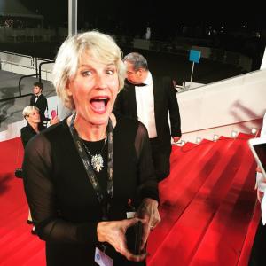 KT Curran at the Cannes Film Festival