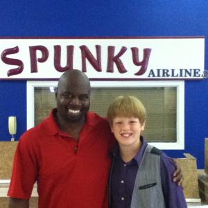 Jake Warner and Chaz Tolbert Producer of Spunky Airlines series
