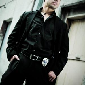 Edric Ray as Detective Kyle Martinez in the award winning web series Save Me