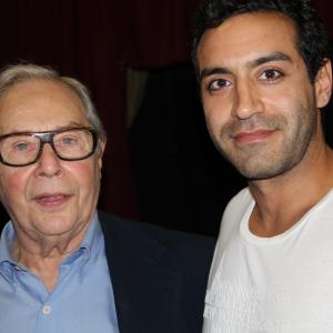 With Marc Rydell at a private screening of On the golden pond