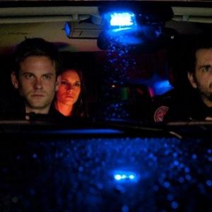 Still of Eric Johnson Missy Peregrym and Aaron Abrams from Rookie Blue