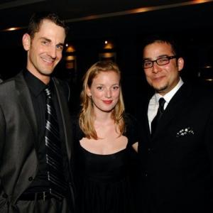Aaron Abrams, Sarah Polley, Ennis Esmer at the premiere of 