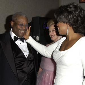 Oprah Winfrey and B.B. King