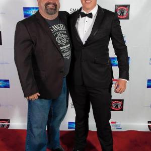 Ethann Sinclair and Jack Jovcic at the Australian Premiere of The Brotherhood