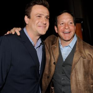 Steve Guttenberg and Jason Segel at event of Jeff Who Lives at Home 2011