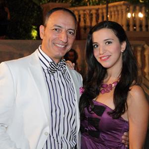 Emad Asfoury with Shelly Skandrani