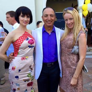 with Victoria Summer on the left and writer Actor and producer Sarah Lynn Dawson