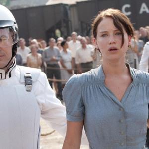 Anthony Reynolds and Jennifer Lawrence from Lionsgates The Hunger Games 2011