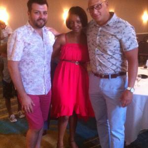 Fashion Designer Wesley Badanjak, Raven Cinello and Fashion Blogger Spiro