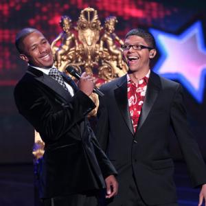Still of Nick Cannon and Tay Zonday in Americas Got Talent 2006