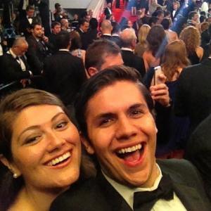 Molly Castro and Joseph Scott Rodriguez at the Premiere of Wild Tales 2014 at The 2014 Cannes Film Festival