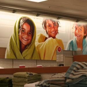 Sadhana & brothers in Target Billboard, currently up in stores,2013.