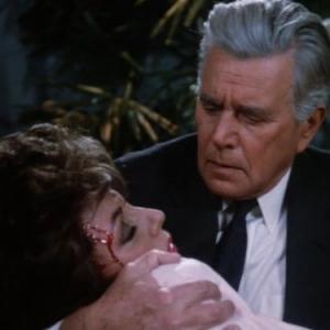 Still of Joan Collins and John Forsythe in Dynasty 1981