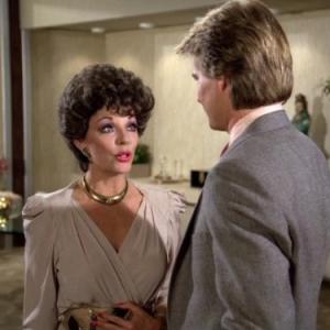 Still of Joan Collins and Jack Coleman in Dynasty (1981)