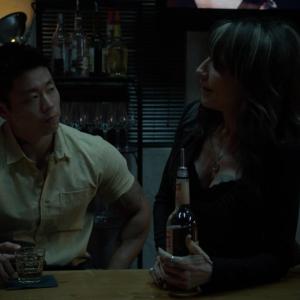 With Katey Segal in Sons of Anarchy  Season 7 Episode 1  Black Widower