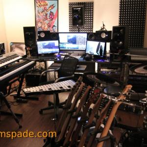 Composer Adam Spade  Recording Studio