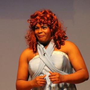 Kerry Paige as Edna in Hairspray April 2013