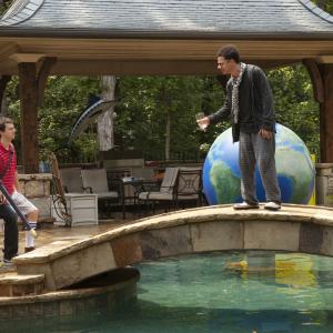 Still of Gaelan Connell, Jessie Usher and Eric André in Level Up (2011)