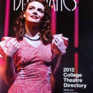 Cover of Dramatics Magazine, 2012