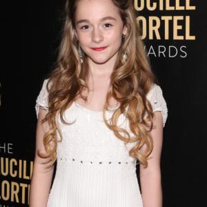 Sophia Anne Caruso 2015 nominee outstanding featured actress in a play Lucille Lortel off Broadway awards