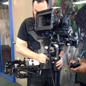 Steadicam Operator on Slaw the Movie C500  Canon Cineprime Lens