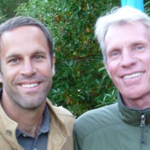 Jack Johnson and Steve Nichols at private function.
